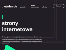 Tablet Screenshot of netwizards.com.pl